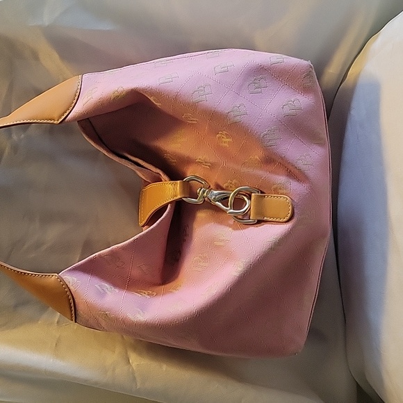 Dooney&Bourke signature shoulder purse pink - Picture 2 of 8